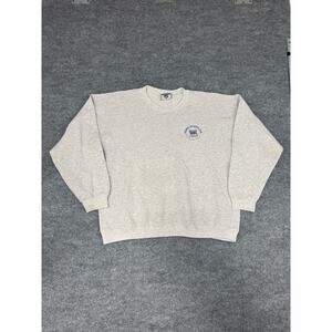 Vintage‎ Lee Nestlé Business Recovery Team Sweatshirt USA Made XL Gray 90s